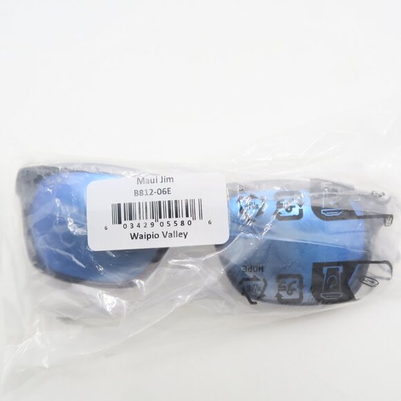 Maui Jim MJ812-06E WAIPIO VALLEY Grey/Blue Hawaii Polarized, Sunglasses. - Picture 8 of 10